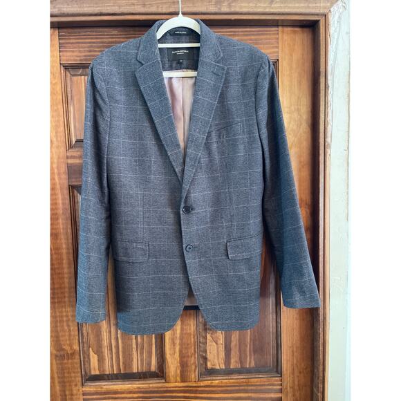 Banana Republic Tailored Fit Blazer Size 40 Regular